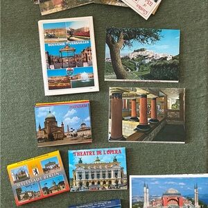 Colorful Vintage Postcard Collection